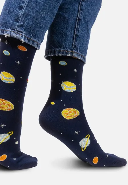 Socks organic cotton Space Oddity