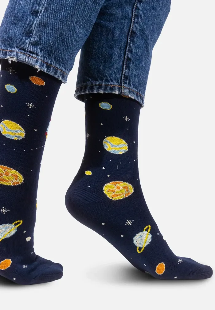 Socks organic cotton Space Oddity