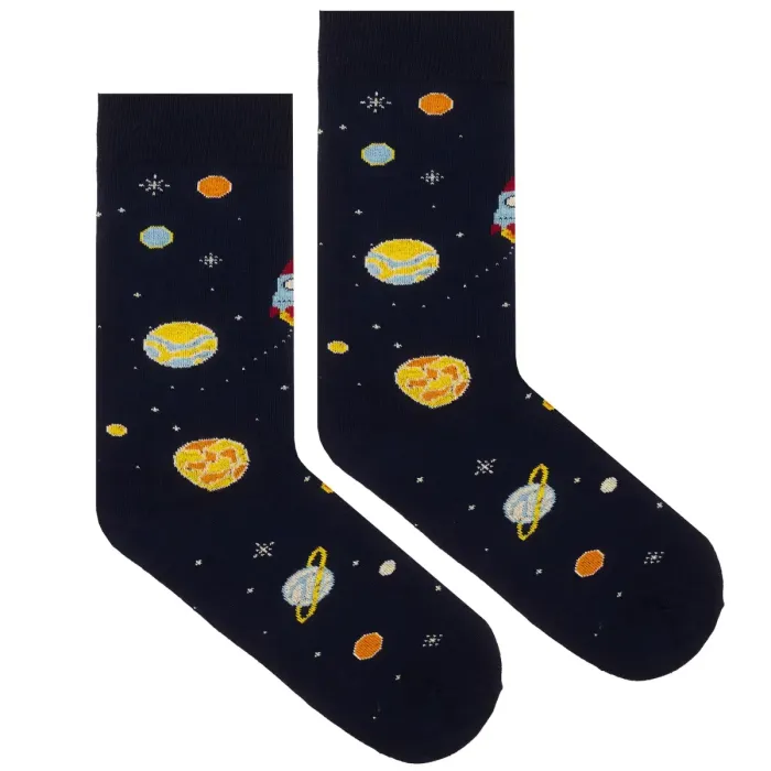 Socks organic cotton Space Oddity
