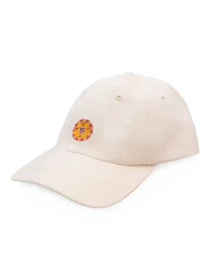 Baseball cap made of...