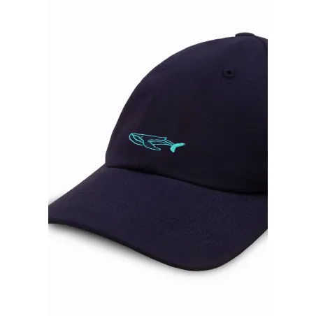 Baseball cap Whale navy blue