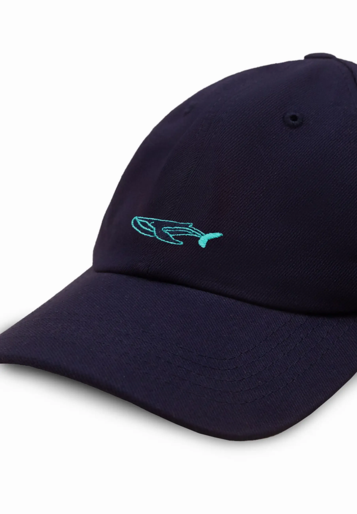 Baseball cap Whale navy blue