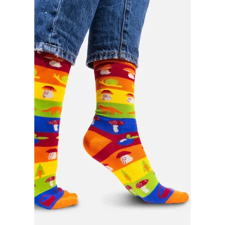 Socks organic cotton Mushrooming