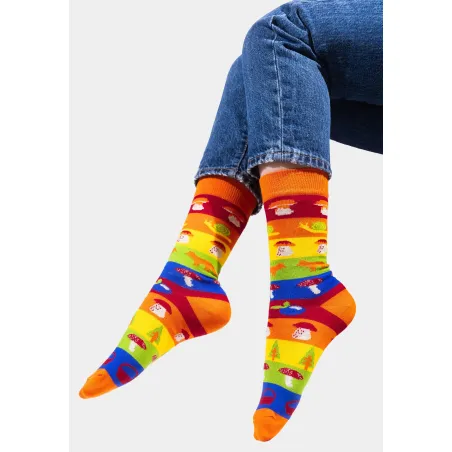Socks organic cotton Mushrooming
