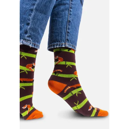 Socks organic cotton Red Panda