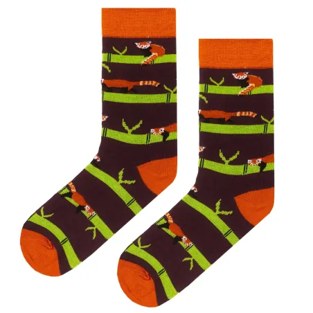 Socks organic cotton Red Panda