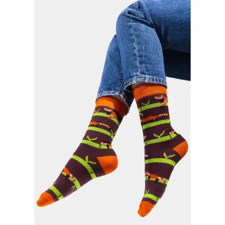 Socks organic cotton Red Panda