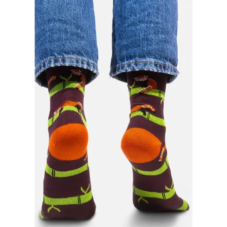 Socks organic cotton Red Panda