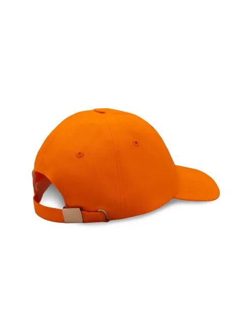 Baseball cap Flower orange