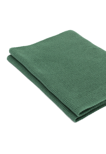 Sage green organic cotton plain scarf