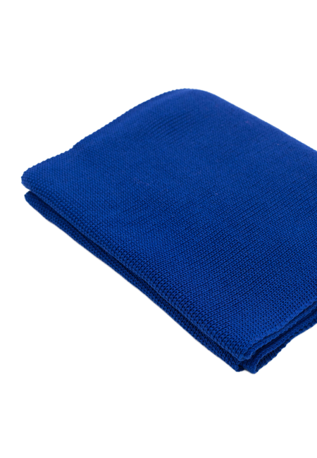 Cornflower organic cotton plain scarf