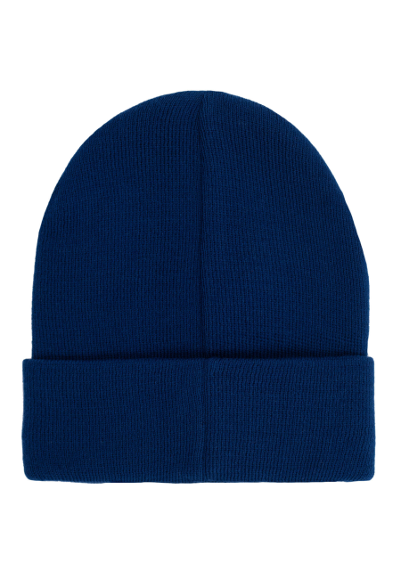 Czapka beanie z bawełny organicznej atramentowa