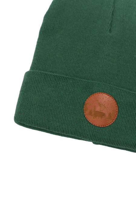 Czapka beanie z bawełny organicznej szałwiowa