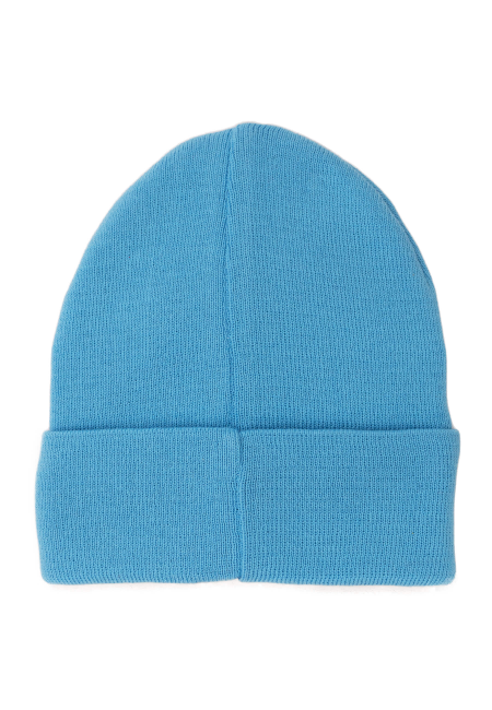 Czapka beanie z bawełny organicznej niebiańska