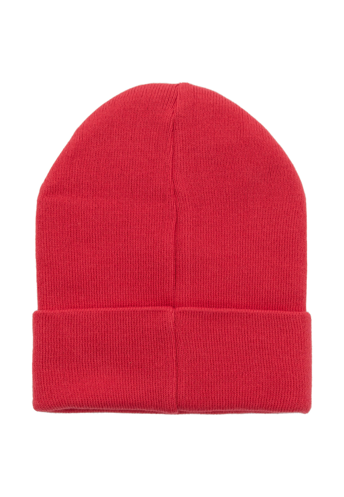 Red tulip organic cotton classic beanie
