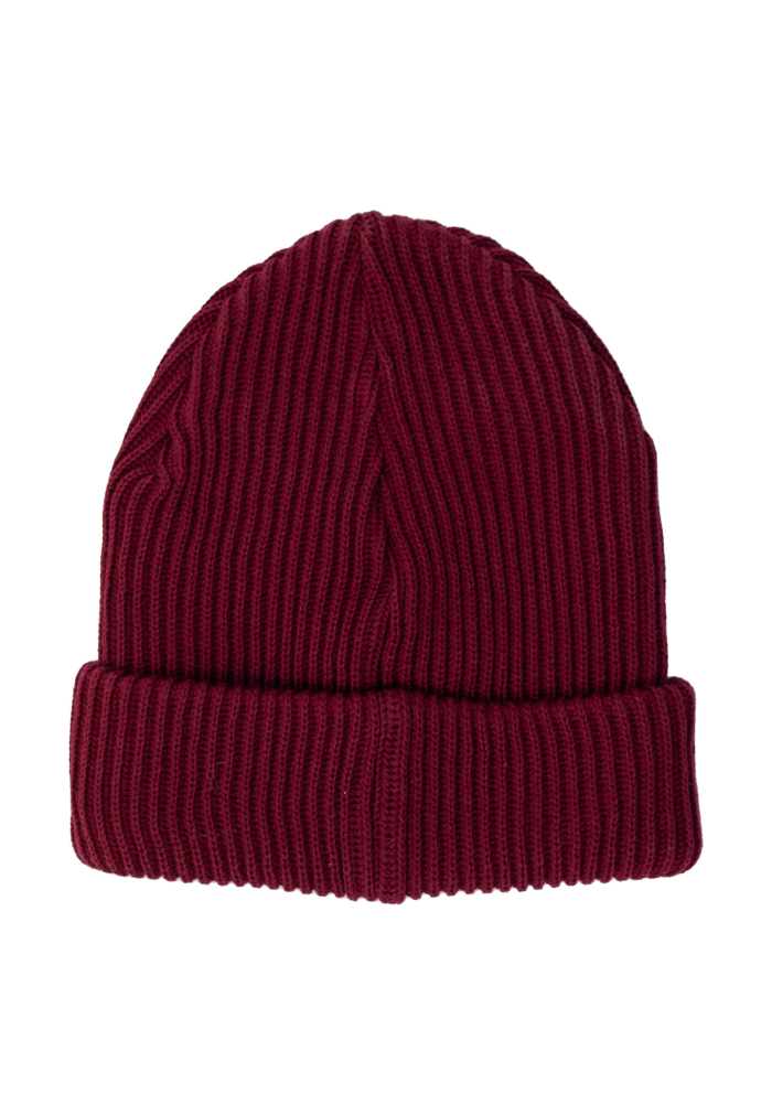 Carmine organic cotton winter beanie
