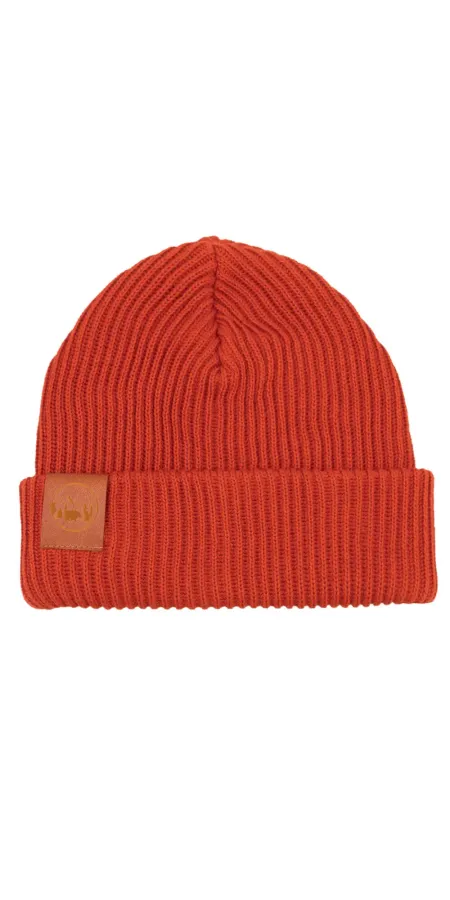 Brick red organic cotton...