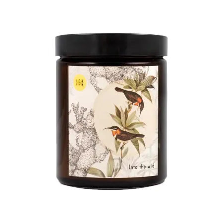 Soy candle hemp Into the wild