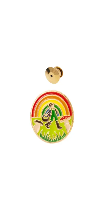 Pin Mushroom Hunter’s Badge
