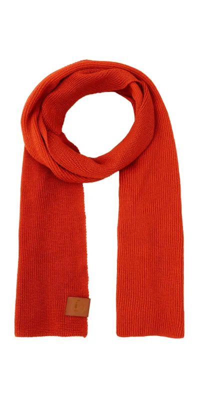 Brick red organic cotton...