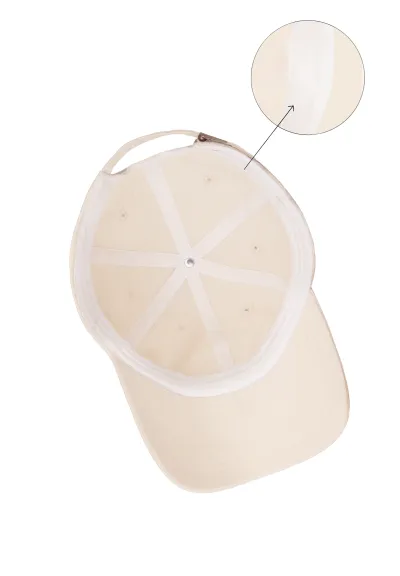 Czapka z daszkiem bejsbolówka z bawełny organicznej Góry