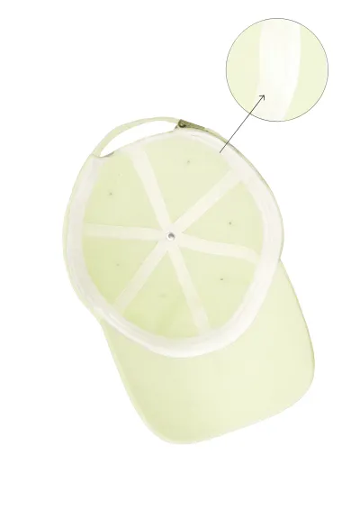 Baseball cap Volcano light yellow