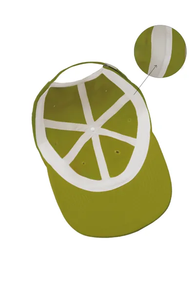 Baseball cap Frog green