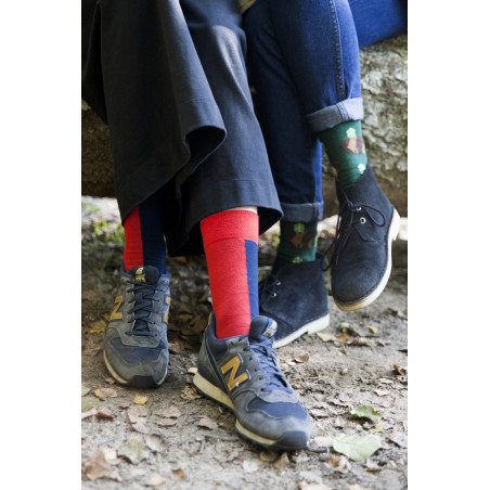 Classic socks Water and fire