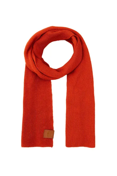 Brick red organic cotton...