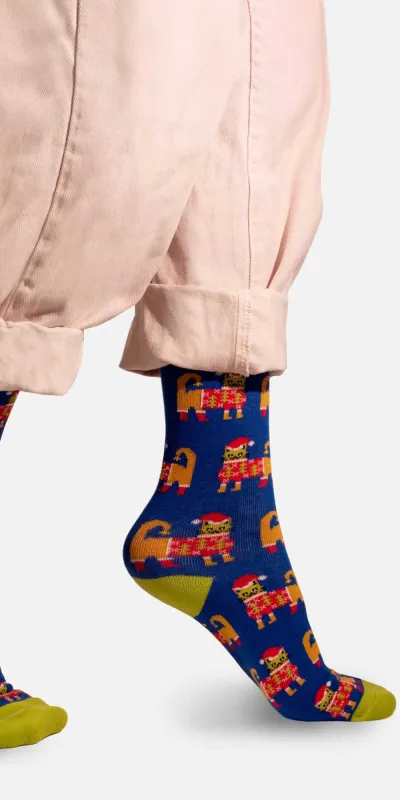 Socks Xmas Cats