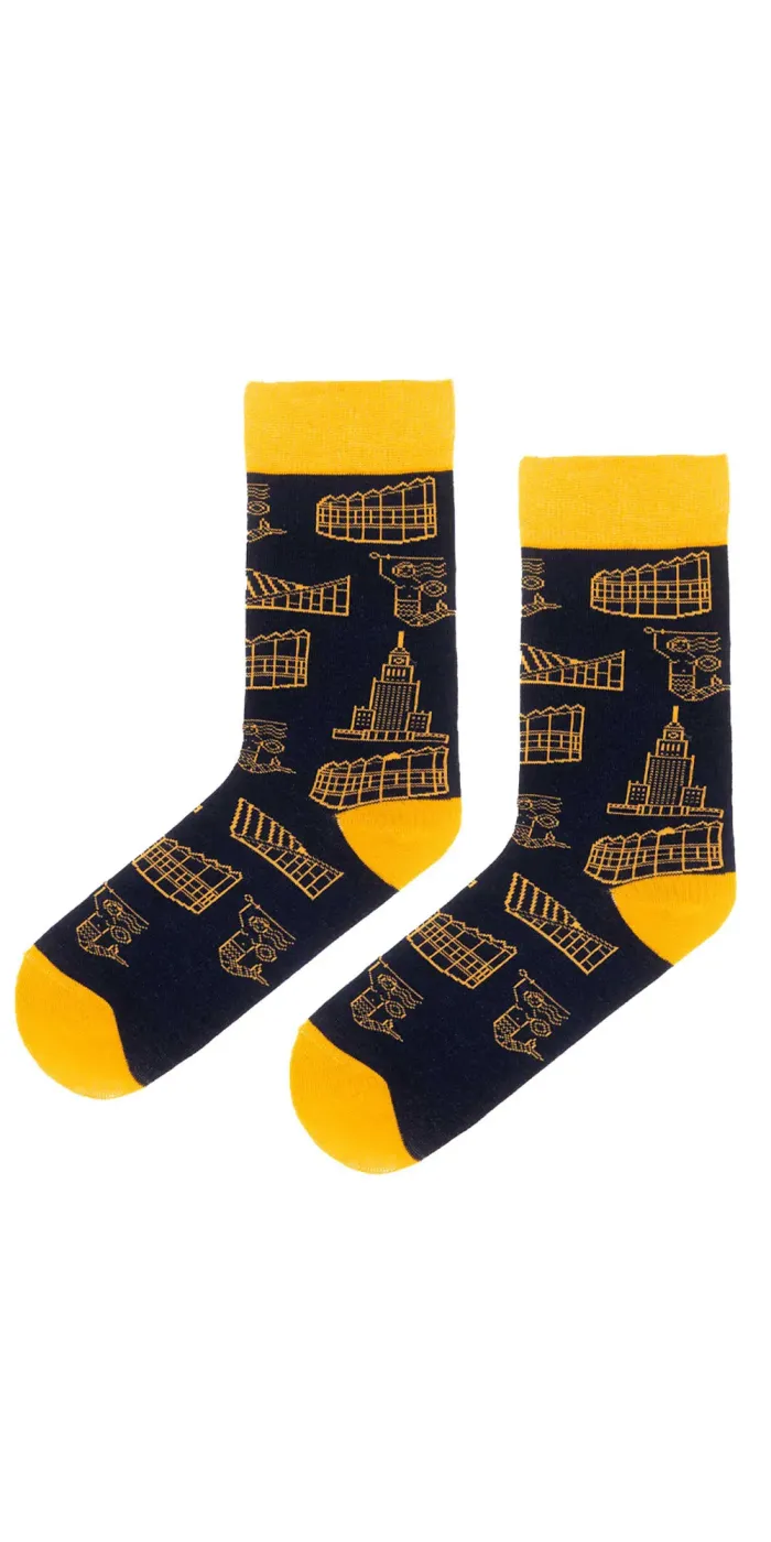 Socks Travel around Warsaw