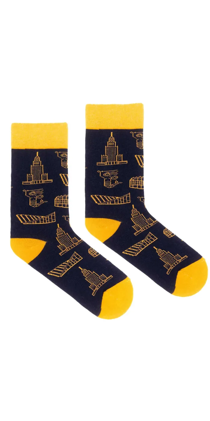 Socks Travel around Warsaw