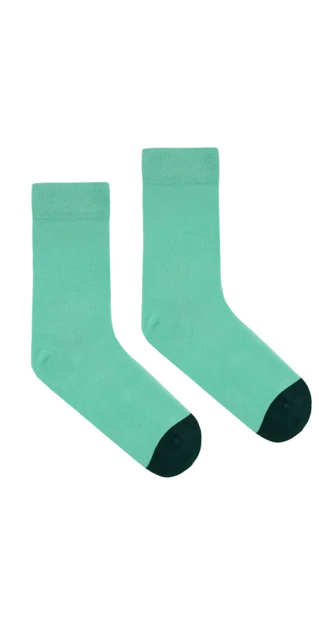 Pale mint socks