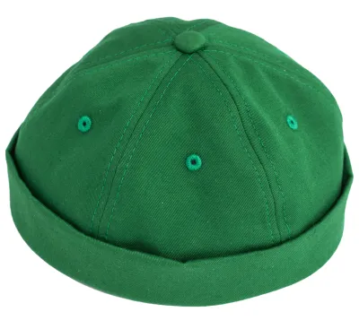 Docker cap grassy green