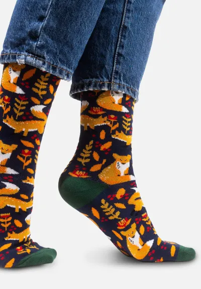 Socks organic cotton Zuzak the fox