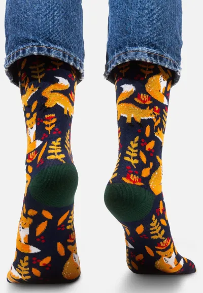 Socks organic cotton Zuzak the fox