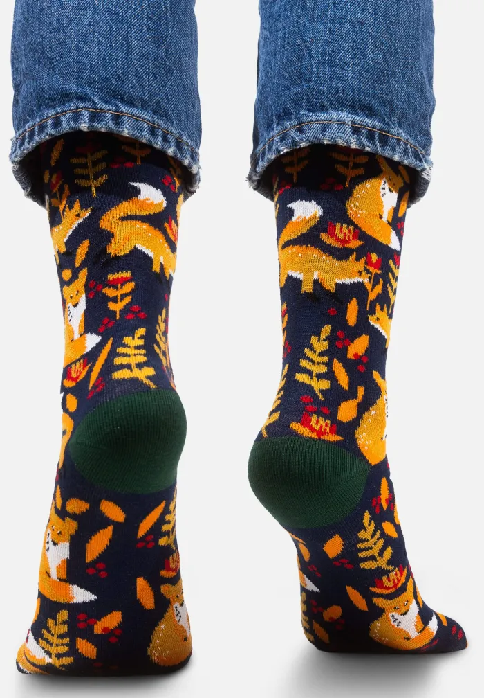 Socks organic cotton Zuzak the fox