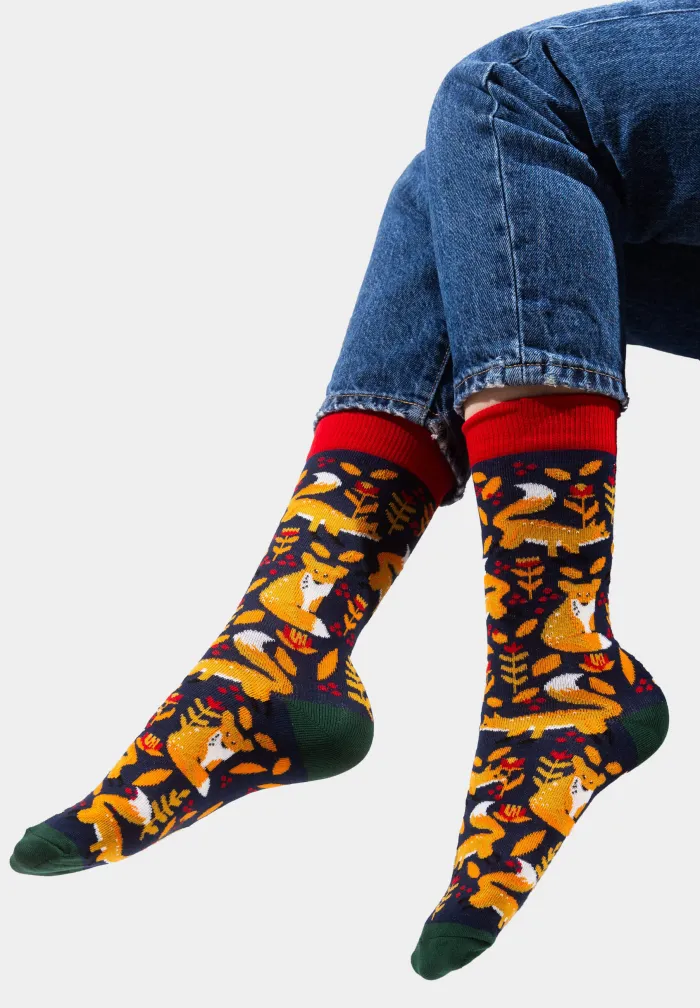 Socks organic cotton Zuzak the fox