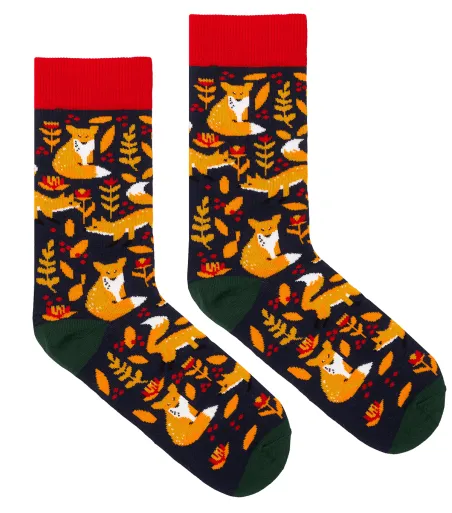 Socks organic cotton Zuzak the fox