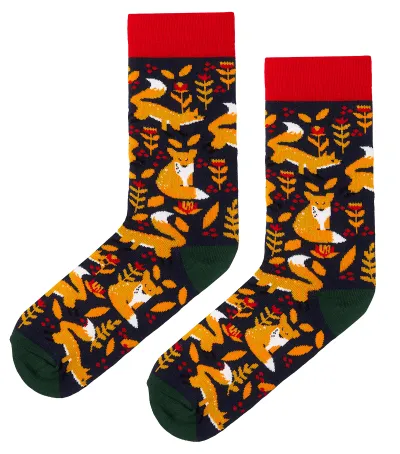 Socks organic cotton Zuzak the fox