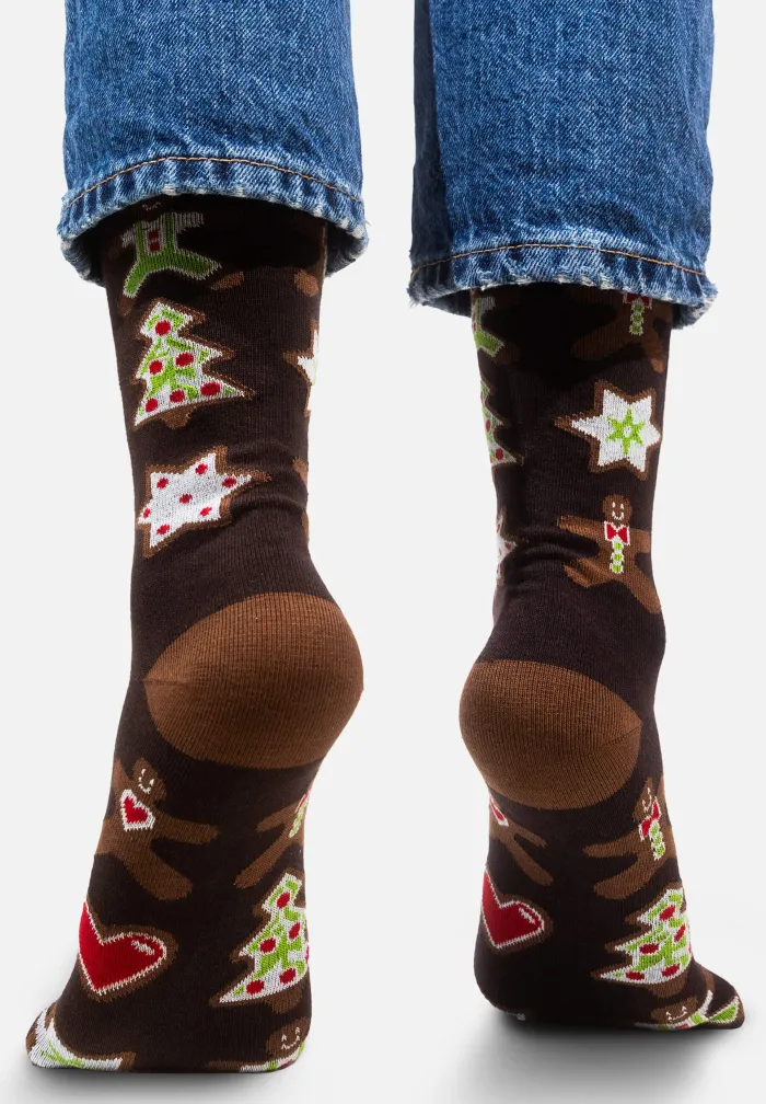 Socks organic cotton Xmas Gingerbread