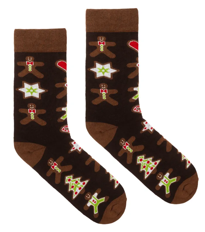 Socks organic cotton Xmas Gingerbread