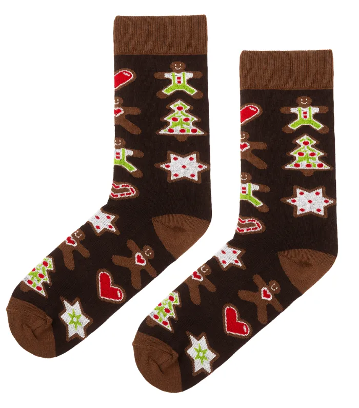 Socks organic cotton Xmas Gingerbread