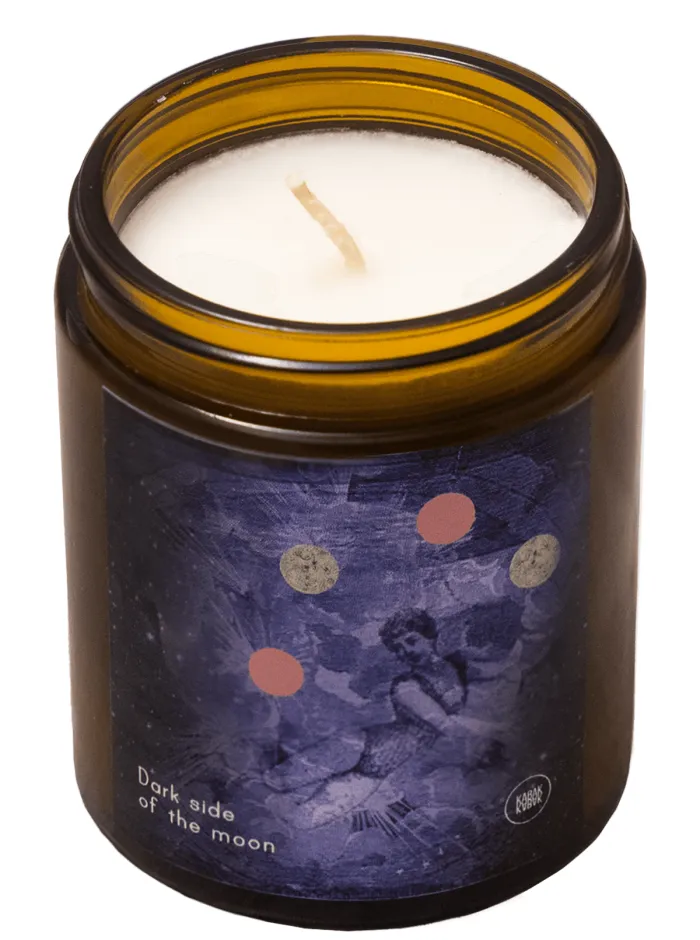 Świeca sojowa hemp Dark side of the moon