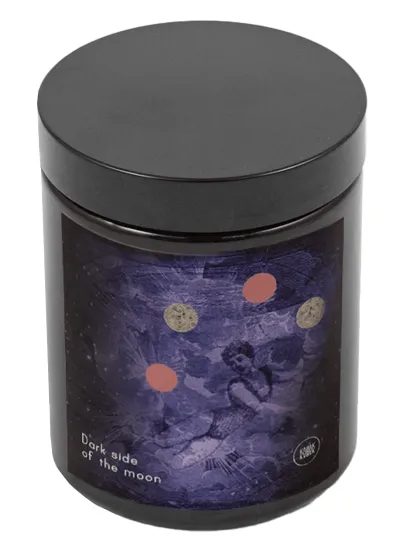 Świeca sojowa hemp Dark side of the moon