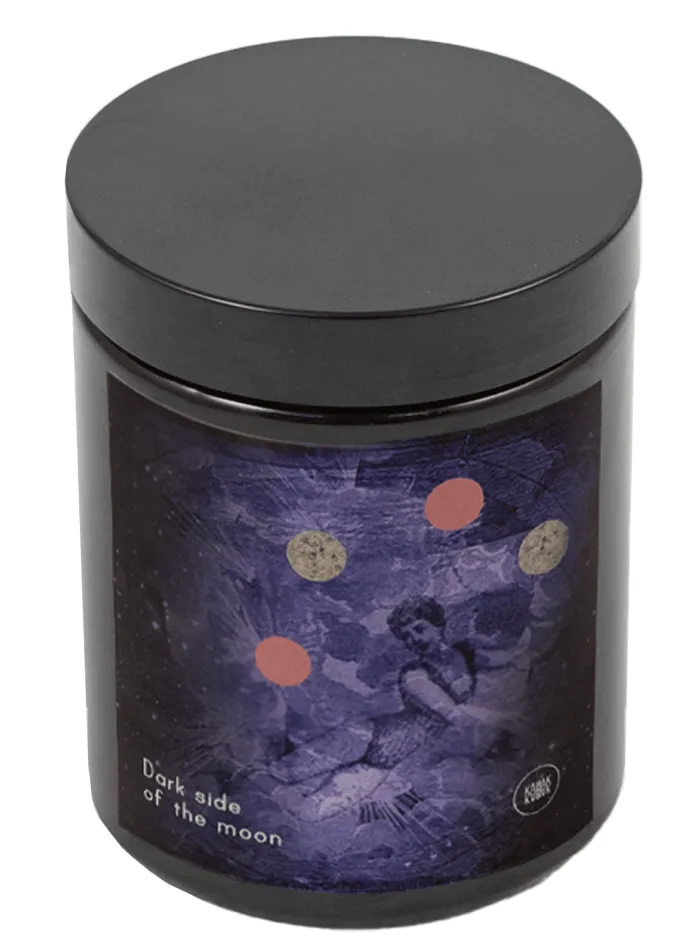 Świeca sojowa hemp Dark side of the moon