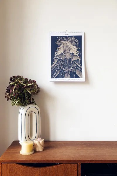 Kalendarz KABAK x wall-being