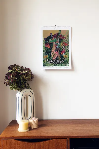 Calendar KABAK x wall-being