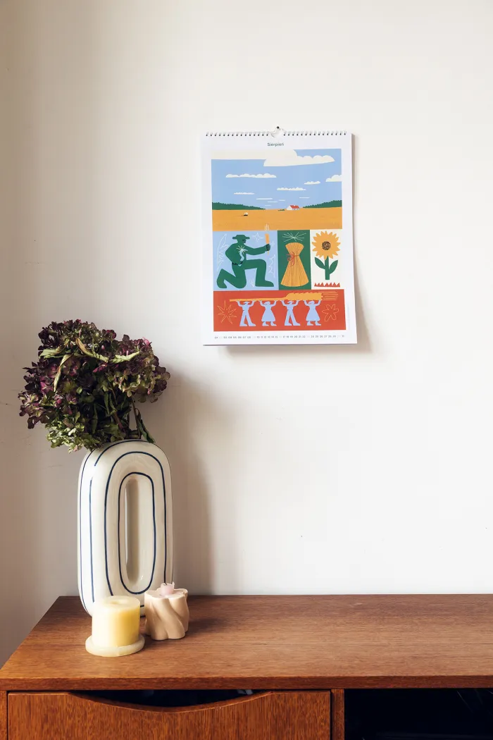 Calendar KABAK x wall-being