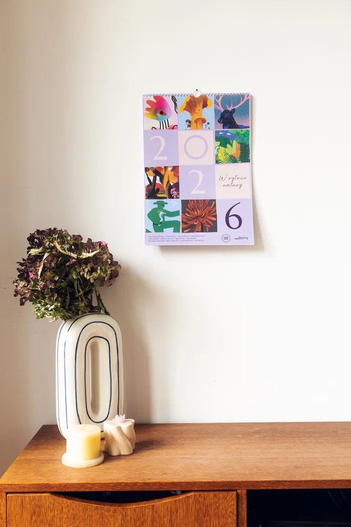 Kalendarz KABAK x wall-being